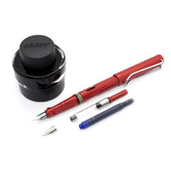 Lamy Safari roja paquete